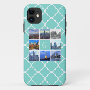 フォトコラージュ – 8枚の画像Sq iPhone 11 ケース