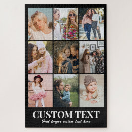 フォトコラージュ 9枚 20x30 カップル 家族 親友 ジグソーパズル