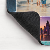 フォトコラージュ | ANYビーチの目的地の休暇 マウスパッド (コーナー)