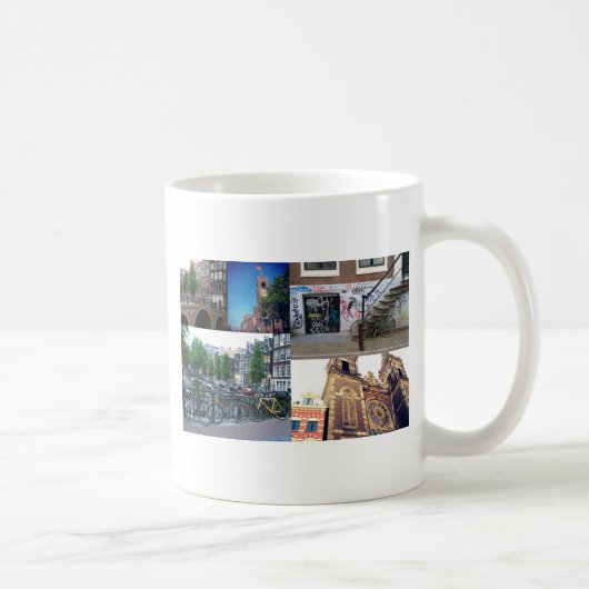 フォトコラージュAmsterdam 4 コーヒーマグカップ (右)