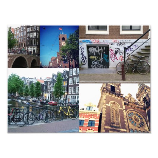 フォトコラージュAmsterdam 4 フォトプリント (正面)