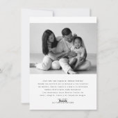 フォトコラージュFeliz Navidad スペインの Christmas シーズンカード (裏面)