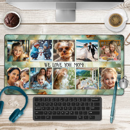 フォトコラージュGeodeミネラルアート デスクマット