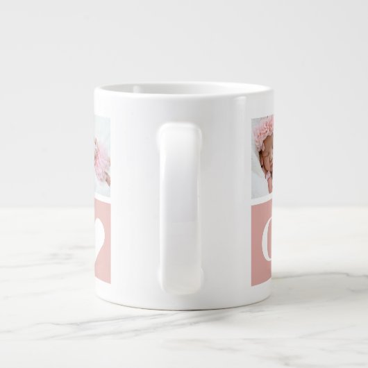 フォトコラージュGigiスペシャルティコーヒーマグ5 ジャンボコーヒーマグカップ (裏面)