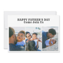 フォトコラージュHappy Faters Dayクックアウトパーティー