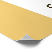 フォトコラージュinナンバー18ニュートラル18誕生日 ポスター (角)