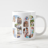 フォトコラージュNumber 30 - 30th Birthday ジャンボコーヒーマグカップ (右)