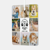 フォトコラージュPETメモリアル メタルオーナメント (正面左)