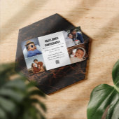 フォトコラージュQRコードプロフェッショナル写真家 名刺