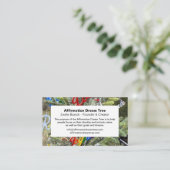 フォトコラージュQRコード名刺 名刺 (スタンド正面)