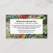 フォトコラージュQRコード名刺 名刺 (正面)