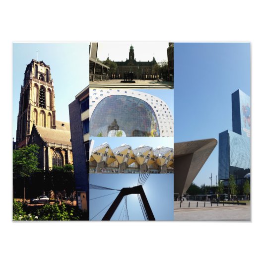 フォトコラージュRotterdam 1 フォトプリント (正面)