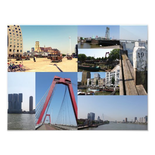 フォトコラージュRotterdam 2 フォトプリント (正面)