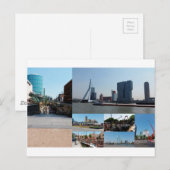 フォトコラージュRotterdam 3 ポストカード (正面/裏面)