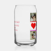 フォトコラージュTic Tac Toe Hugsキスファーザーデー ガラス缶 (右)