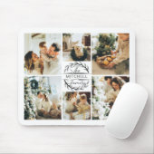 フォトコラージョモダンンモノグラムパーソナライズされたギフトMo マウスパッド (マウス)