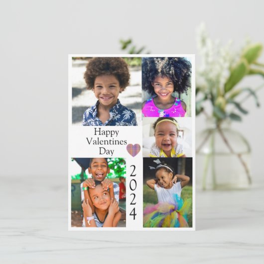 フォトコラージヴァレンティネスカスタムハート年 (スタンド正面)