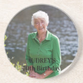 フォトコースター70誕生日 コースター (正面)