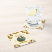 フォトコースター70誕生日 スクエアペーパーコースター (インサイチュ)