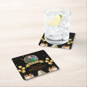 フォトコースター70誕生日 スクエアペーパーコースター (インサイチュ)