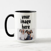 フォトコーヒパーソナライズされたーマグ マグカップ (左)