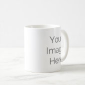 フォトコーヒーカシンプルップカスタムパーソナライズマグカップ コーヒーマグカップ (正面右)