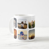 フォトコーヒーマグのアップロード コーヒーマグカップ (正面左)