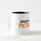 フォトコーヒーマグ ツートーンマグカップ (正面左)