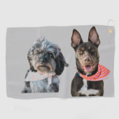 フォトゴパーソナライズされたルフタオル ゴルフタオル (横)