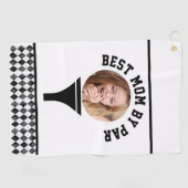 フォトゴルフ最高のボールマママパゴルフタオル ゴルフタオル (横)