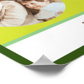 フォトゴル最高のフパパはクール常にモダン父親の日 ポスター (角)