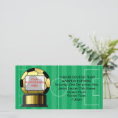 フォトゴールデンサッカー賞の招待フォトカード (スタンド正面)