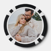 フォトゴールド結婚式の引出物 ポーカーチップ (裏面)