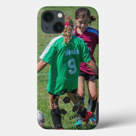 フォトサッカーのケースメイトiPhoneケース Case-Mate iPhoneケース (裏面)