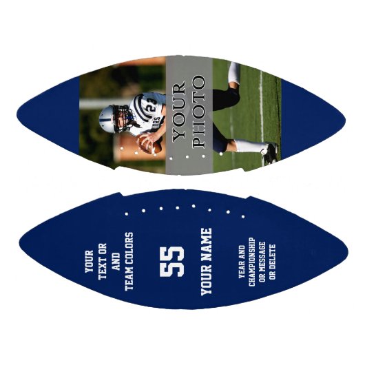 フォトサッカーパーソナライズされたの素晴らしい贈り物 アメリカンフットボール (パネル)