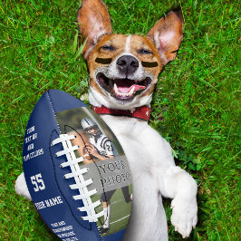 フォトサッカーパーソナライズされたの素晴らしい贈り物 アメリカンフットボール