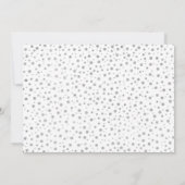 フォトサプライズ 25周年記念 - ホワイトシルバー 招待状 (裏面)