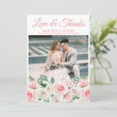 フォトサンキューカードフローラ 招待状 (スタンド正面)