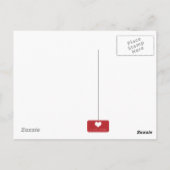 フォトサンキューカード先生はがき ポストカード (裏面)