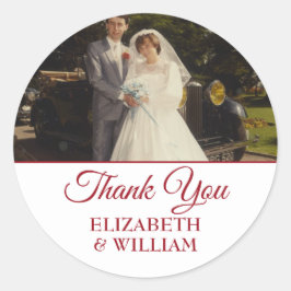 フォトサンキュー ルビースクリプト 結婚記念日 ラウンドシール
