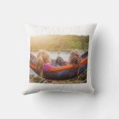 フォトサンタおストップ願いここにクッキー クッション (裏面)