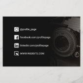 フォトサービスフェーディングスタイルブラック チラシ (裏面)