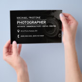 フォトサービスフェーディングスタイルブラック チラシ (ハンドル)