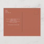 フォトシナモンカレンダーを私たちの日のために ポストカード (裏面)