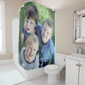 フォトシャパーソナライズされたワーカーテン シャワーカーテン (インサイチュ)