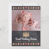 フォトシャルボードジンジャーブレッドCookieの甘い願い シーズンカード (正面)