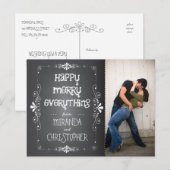 フォトシャルボードハッピーエイメリールハガキ シーズンポストカード (正面/裏面)