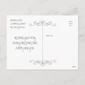 フォトシャルボードハッピーエイメリールハガキ シーズンポストカード (裏面)