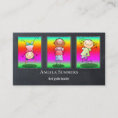 フォトシャルボード先生カスタムイラスト 名刺 (正面)