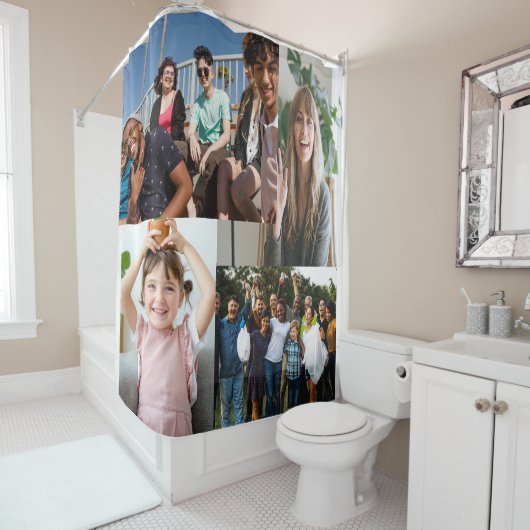 フォトシャワー独自の写真 シャワーカーテン (インサイチュ)